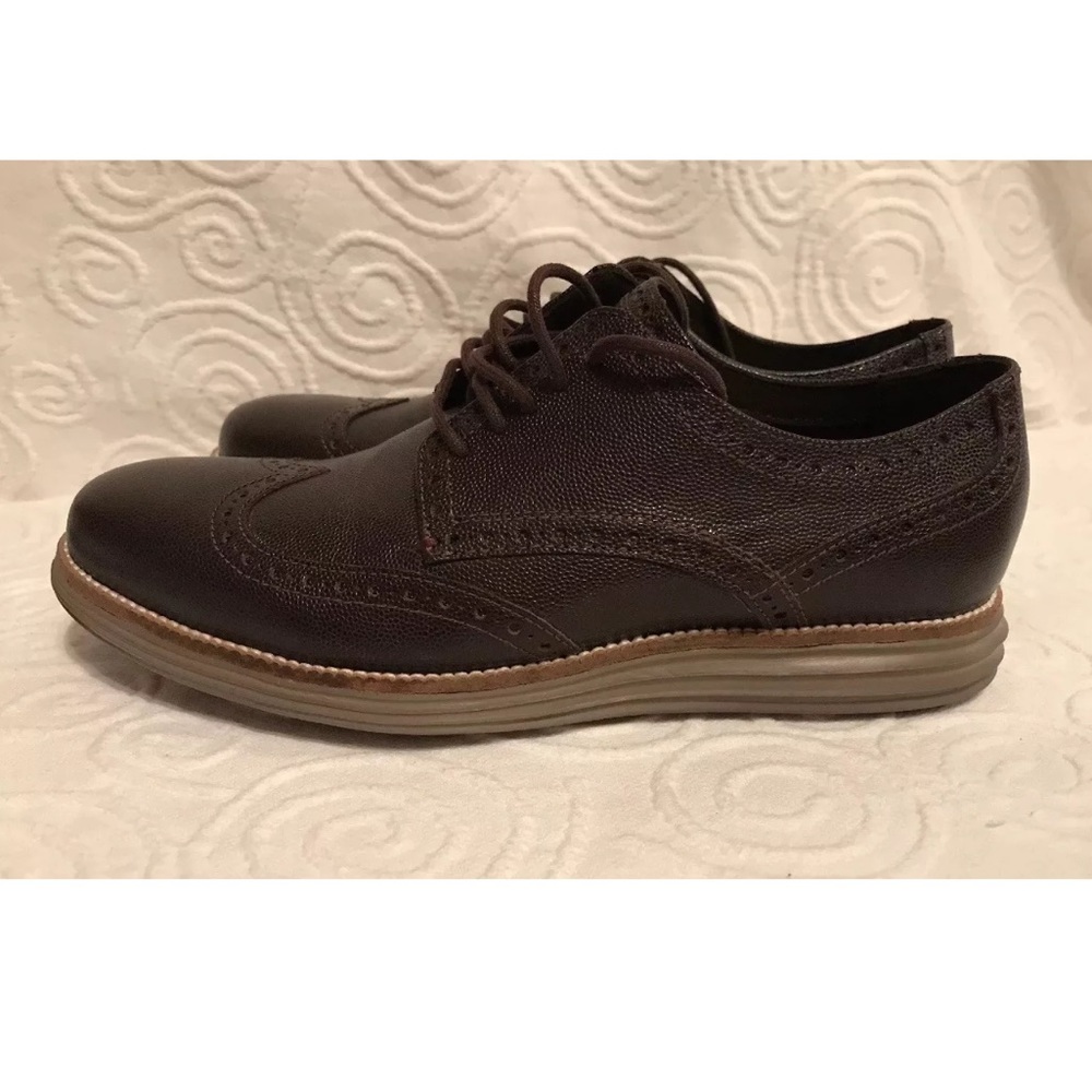 Mens Cole Haan original grand wingtip oxfords 7.5W